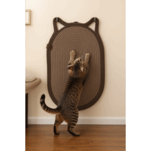 Alternative view of Mikopet Dekoratif Kedi Kulaklı Tırmalama Paspası