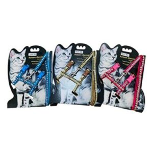 Alternative view of Parlak Kedi Gezdirme Göğüs Tasması