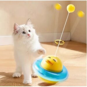 Alternative view of UFO Şekilli Ördek Kedi Oyuncağı