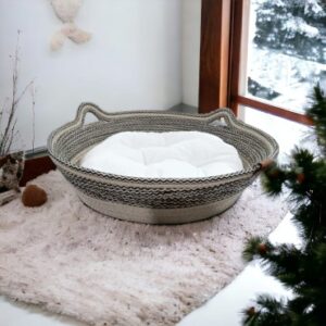 Alternative view of Decohandy 40 Cm Elyaflı Kedi Yatağı