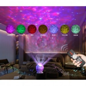 Alternative view of Çatlak Dinozor Yumurtası Tasarımlı Projektörlü Gece Lambası Bluetooth Özellikli