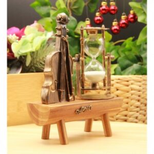 Alternative view of Dekoratif Keman Tasarımlı Kum Saati