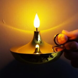 Alternative view of Dekoratif Gold Pilli Mum Lamba