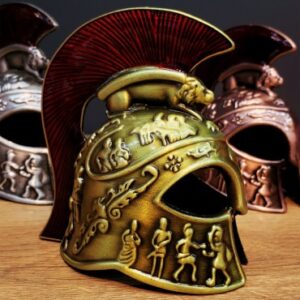 Alternative view of Metal Dekoratif Şövalye Miğferi