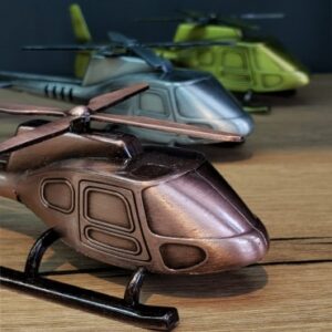 Alternative view of Dekoratif Metal Helikopter