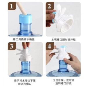 Alternative view of Damacana Musluk Başlığı ve Metal Ayak Stand Seti