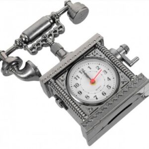 Alternative view of Vintage Telefon Tasarımlı Masa Saati