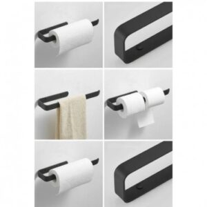 Alternative view of Metal Mat Siyah Havluluk