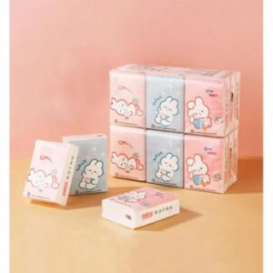 Alternative view of Sevimli Figürlü Çocuk Mendili 9'lu Paket