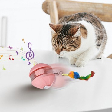 Şarjlı Hareketli Kedi Topu Oyuncak - Görsel 2