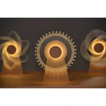 Dekoratif Işıklı Yel Değirmeni - Görsel 2