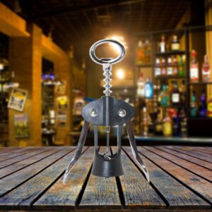 Paslanmaz Çelik Tirbuşon Şarap Açacağı Model 1