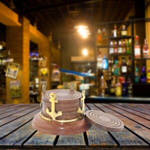 Pirinç Çapalı Bardak Altı Model 1