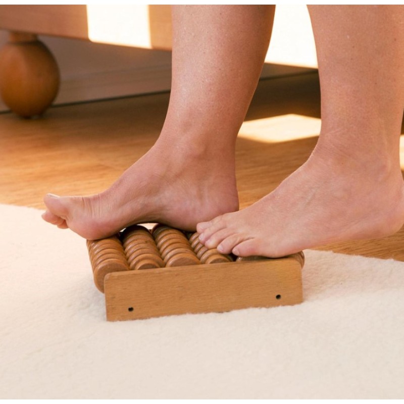 Doğal Ahşap Ayak Masaj Aleti - Görsel 3