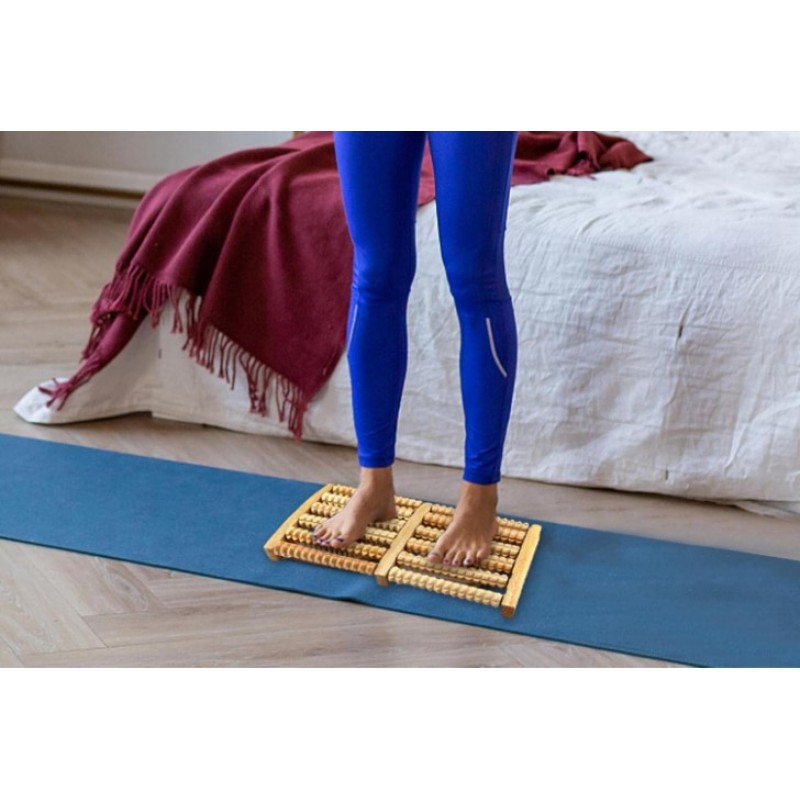 Doğal Ahşap Ayak Masaj Aleti - Görsel 2