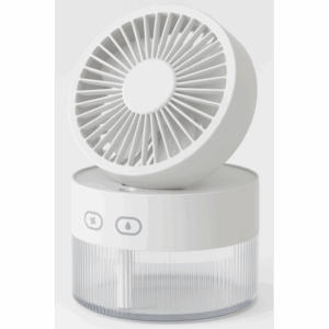 Su Spreyli Katlanır Başlıklı USB Mini Fan