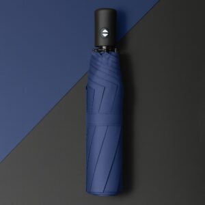 Mavi Kılıflı Otomatik Kompakt Şemsiye