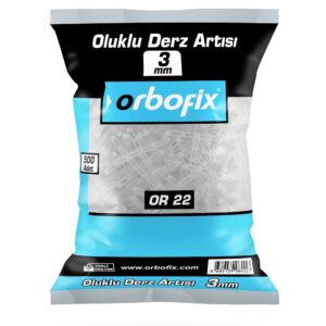 Derz Artısı Oluklu 3 mm (500 Adet)